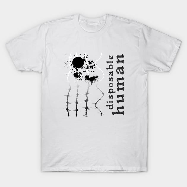 Disposable Human T-Shirt by Gaspar Avila